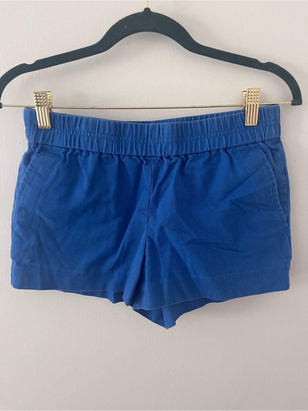 J. Crew 3” Boardwalk Pull On Shorts Bright Blue Size 0